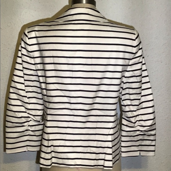 The Limited womens striped blazer size large - Picture 2 of 8